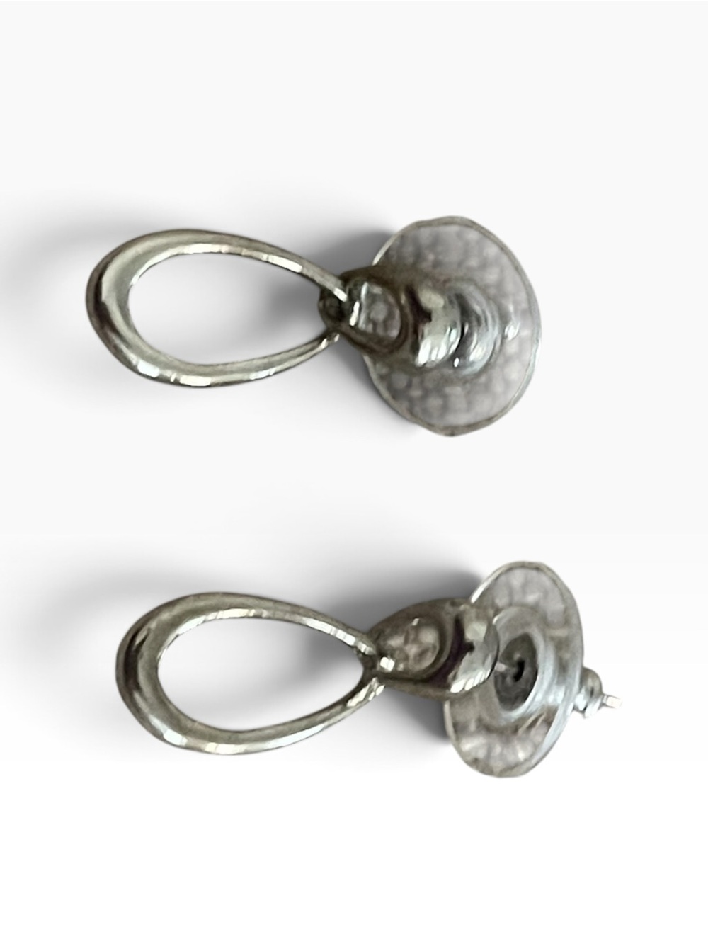 Oval Loop Suspended Earring - Picture 9 of 9